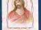 Jezus Kraków Gawroński obrazek złocony 1897r