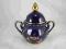 Kobalt i złoto piękn cukierniczka do kolekcji  !!!