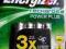 ENERGIZER AKUMULATOR 850mAH AAA R3 4 SZT nowe