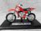 Honda CR250R=motor model WELLY=skala 1:18