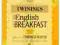 Twinings English Breakfast 20 Torebek - Puszka