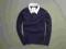 21SP* MARKS&amp;SPENCER GRANATOWY SWETER RUGBY__ L