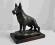 Owczarek Niemiecki statuetka z brązu Art Dog