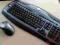 Logitech. Mysz + klawiatura bezprzewodowa.