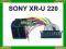 ZŁĄCZE ISO ADAPTER Sony XR-U 220 / 330 / 331 / 440