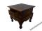 ORIENTALNY DREWNIANY STOLIK NOCNY 40CM OKAZJA!