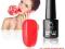 TIFTON LAKIER HYBRYDOWY 5ml UV LED NEON CANDY RED