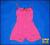 9339-12 ...GEORGE... KOMBINEZON PINK SUMMER r.92
