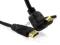 KABEL HDMI - 3m | M/M KĄTOWY POZŁACANE KOŃCÓWKI