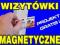 WIZYTÓWKI MAGNETYCZNE - reklama magnetyczna