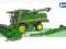 DUŻY Kombajn JOHN DEERE T670i + wózek BRUDER 02132