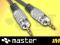 Kabel MASTER mały Jack 3,5st - Jack 3,5st 1M FV