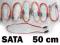 Taśma przewód kabel do dysku napędu SATA dł. 50 cm