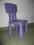 Krzesełko dziecięce Mammut IKEA (fioletowe)