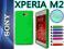 GUMA S-LINE XPERIA M2 D2305 ZIELONY + 3 GRATISY