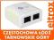 Puszka komputerowa 8p8c dwa porty RJ45 2122