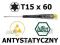 WKRĘTAK PRECYZYJNY ANTYSTA. ESD TORX 15 WIHA 07665