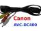 KABEL AV CANON POWERSHOT SX40 HS SX220 HS SX230 HS