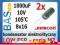 JAMICON 1000uF 10V seria MZ 8x16 LOW ESR _ 2szt