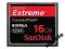 Sandisk CF Extreme 16GB+Czytnik kart pamięci - BOX