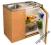 Minikuchnia FRANKE KKN 411-1000 z szafką i lodówką