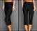 NIKE LEGEND__ legginsy spodnie 3/4 FITNESS __XS