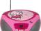 BOOMBOX ODTWARZACZ CD HELLO KITTY AUX RADIO FM