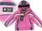 =SN= POLAR BEAR kurtka na narty 128/134 pink/grey