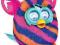 FURBY BOOM SUNNY A6119 HASBRO POLSKI Ukośne Paski