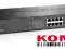 Switch zarządzalny gigabitowy16 port 2 SFP rack 19