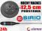 ANTENA CB SIRIO OMEGA 27 95cm MOCNY MAGNES 12,5 CM
