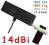 ANTENA PANELOWA 14DBI 2,4GHz 5m rp-sma EASY-WIFI