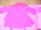 Płaszczyk dla dziewczynki różowy na wiosnę 3-6 m68
