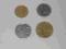 Zestaw monet Słowacja 4szt