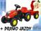 Rolly Toys TRAKTOR KID na Pedały z PRZYCZEPĄ + BON