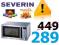 Mikrofala SEVERIN MW9718 GRILL TERMOOBIEG