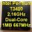 Intel Pentium T3400 2.16 GHz Dual-Core 1MB 667MHz
