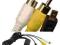 Kabel USB / AV do Pentax Optio V10 S10 L36 L30 L20