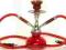 SHISHA 2-OSOBOWA CZERWONA - 25 CM - Warszawa