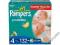 PAMPERS ACTIVE 4 132 szt X 2op. +GRATIS NAJTANIEJ