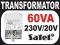 TRANSFORMATOR TR 60 VA 230 V/20V AC do OPU SATEL