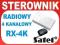 Sterownik radiowy 4-kanałowy RX-4K SATEL 36 MC GW