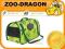 TORBA TRANSPORTER FLOWER M 423420VER ZIELONA+DOSTA