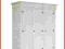 Szafa 10 (3-drz) z drewna,drewniana,biała,bielona