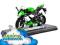 KAWASAKI NINJA 2009 ZX-10R SKALA 1:18 WELLY - ŁÓDŹ