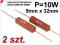 Rezystor drutowy 10W _ 8,2R _ [2 sztuki] _ #028