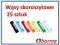 Wąsy skoroszytowe Paski PP do segregatora 25 sztuk
