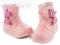 OCIEPLANE BOTKI KOZAKI KOZACZKI RÓŻOWE r.21/13.5cm