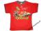 ANGRY BIRDS NA AUTACH KOSZULKA T-SHIRT BLUZKA r98