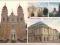pocztówka WŁODAWA Kościół Synagoga Cerkiew Brama